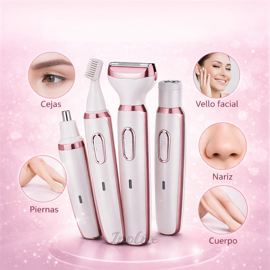 Maquina depiladora 4 en 1 : suavidad al instante